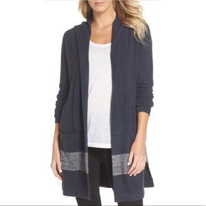 BAREFOOT DREAMS | CozyChic Coastal Hooded Cardigan